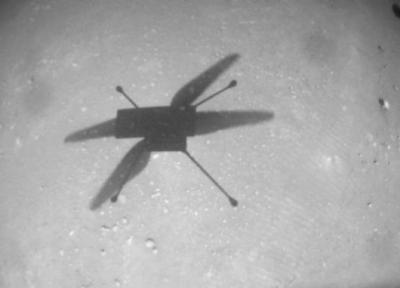 بالگرد نبوغ پس از عبور طوفان برای نوزدهمین بار در مریخ پرواز کرد